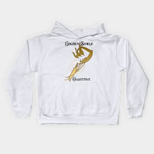 Golden Sickle Gradient Kids Hoodie